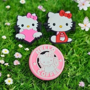Cute Hello Kitty Croc or Bag Assessory